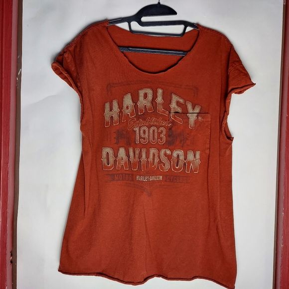 Harley Davidson Graphic T-Shirt SZ M - Picture 1 of 5